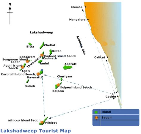 Map Of Lakshadweep