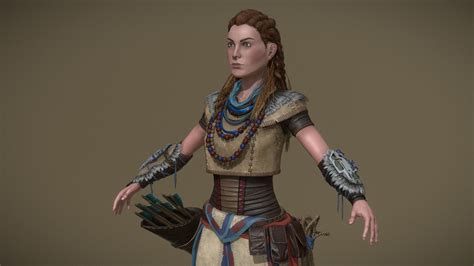 Aloy - 3D model by Sergio Santos (@sergio3dart) [f6f0471] - Sketchfab