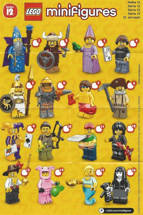 Review: LEGO Minifigures Series 12 Part 1 – Jay's Brick Blog