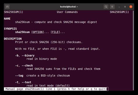 Generating an SHA-256 Hash From the Command Line - GeeksforGeeks