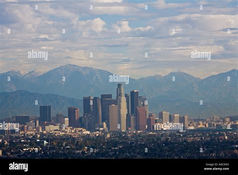 Los Angeles Skyline California United States of America Stock Photo - Alamy