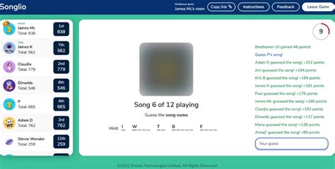 Songlio, la web definitiva para jugar a adivinar canciones