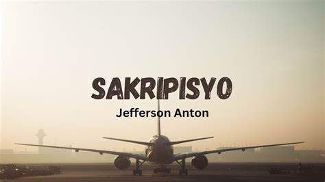 Sakripisyo Song Lyrics -Jefferson Anton | Kankanaey Song #igorotsongs - YouTube