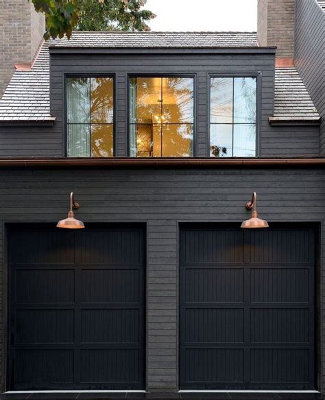 8 Striking Black Garage Door Ideas