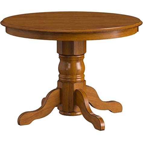 Amazon.com - Cottage Oak 42" Round Pedestal Dining Table by Home Styles - Tables