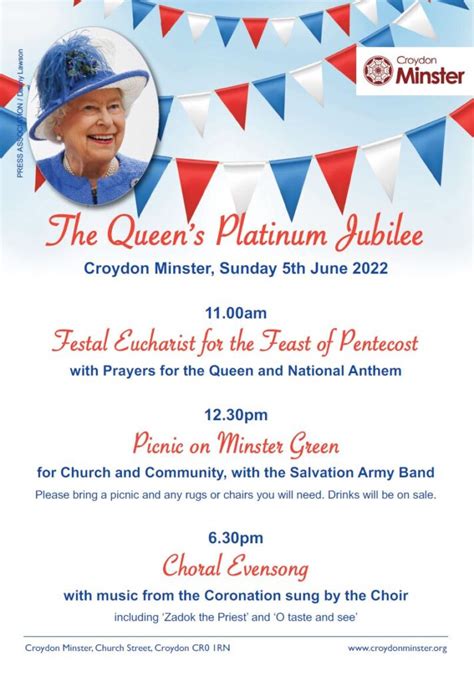 Platinum Jubilee Events at the Minster - Croydon Minster