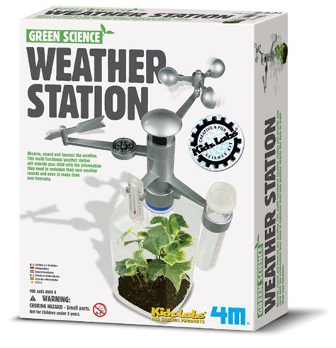 Kidz Labs Weather Lab - 4M - Natural Collection Science Experiment Kits ...