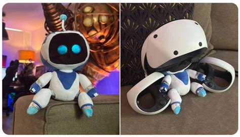 Help! My Astro Bot Plush just arrived and has already taken over my PlayStation VR2 setup : r/PSVR