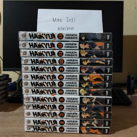 Haikyuu Manga Volumes 1-13, Hobbies & Toys, Books & Magazines, Comics ...