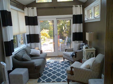 sunroom | Sunroom curtain ideas, Sunroom inspiration, Sunroom furniture