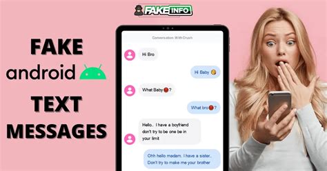 Fake Android Text Message Generator | FakeInfo.Net