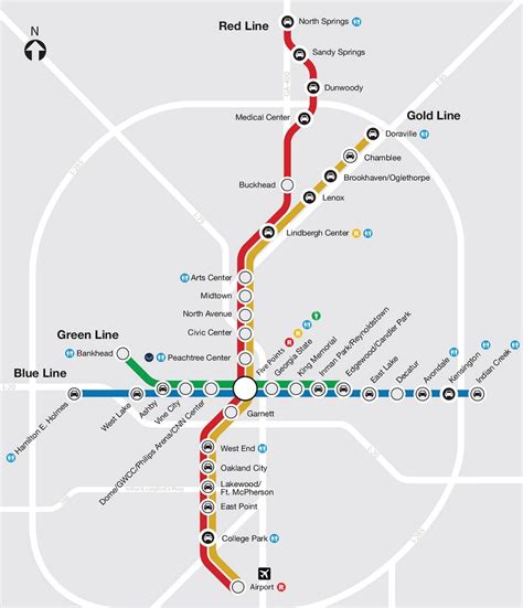 Atlanta MARTA: Stations, Route Map, Tickets & Schedule [2024]