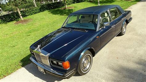 1988 ROLLS ROYCE SILVER SPIRIT LUXURY SEDAN WITH ONE OWNER 9200 ORIGINAL MILES - Classic Rolls ...