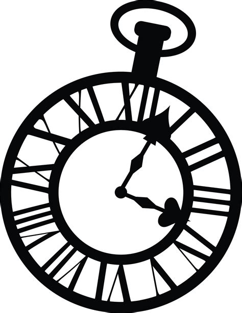 Alice in Wonderland Clock Face Svg Pdf Eps Jpg for Print and - Etsy