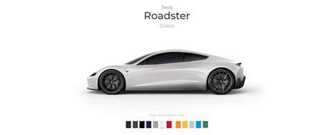 First Tesla Roadster Unofficial Configurator Allows You to Sample 12 ...