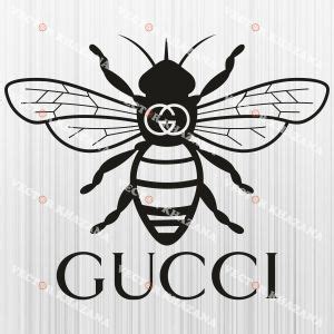 Gucci Bee With Symbol Black SVG | Gucci Bee Logo PNG | Vector logo, Svg ...