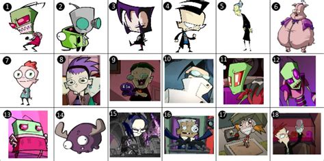 Invader ZIM Characters Quiz - By _pressure82_