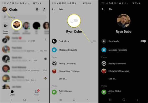 How to Turn on Facebook Messenger Dark Mode