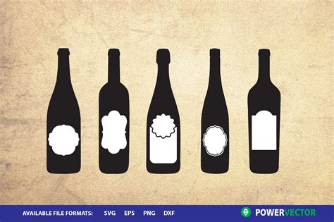 Free Wine Bottle Label Svg - 262+ SVG File for Silhouette