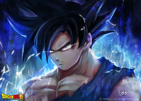 Fan art Goku with new form power awesome. Dragon Ball Z, Dragon Ball Super Goku, Goku Y Vegeta ...