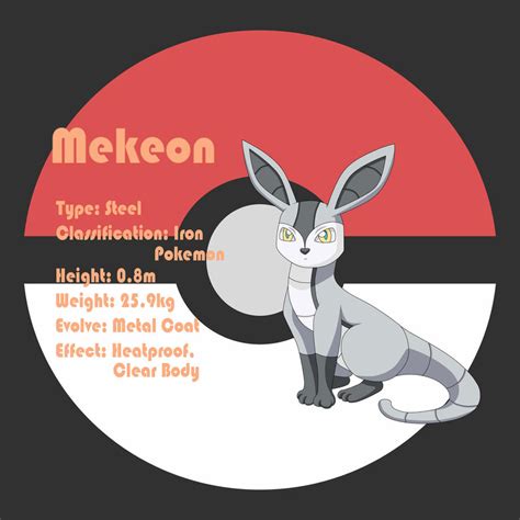 Eevee Steel Evolution - Mekeon by AnhuiPrincess on DeviantArt