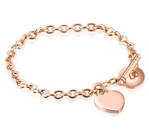 Toggle Clasp Chain Bracelet – rosegoldheaven