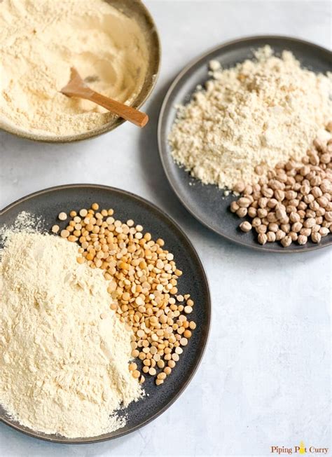 How to Make Chickpea Flour | Gram Flour | Besan - Piping Pot Curry