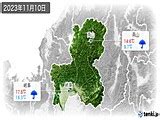 岐阜県の過去の天気(実況天気・2023年11月10日) - 日本気象協会 tenki.jp