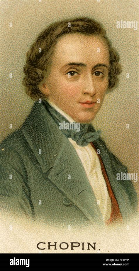 FREDERIC CHOPIN (1810-1849) Polish composer Stock Photo: 89318486 - Alamy