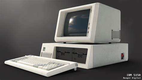 IBM PC 5150 with some additional features : blender