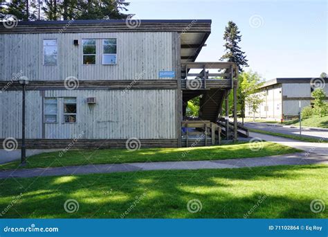 The Campus of the University of British Columbia (UBC) Editorial Stock Image - Image of point ...