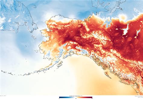 DownWithTyranny!: Alaska sets new record for earliest day with temperatures in the 90s