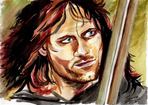 Viggo Mortensen Aragorn Painting