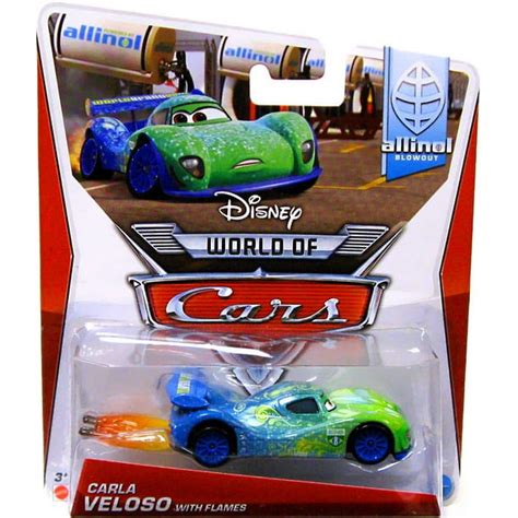 Disney Cars Series 2 Carla Veloso with Flames Diecast Car - Walmart.com ...