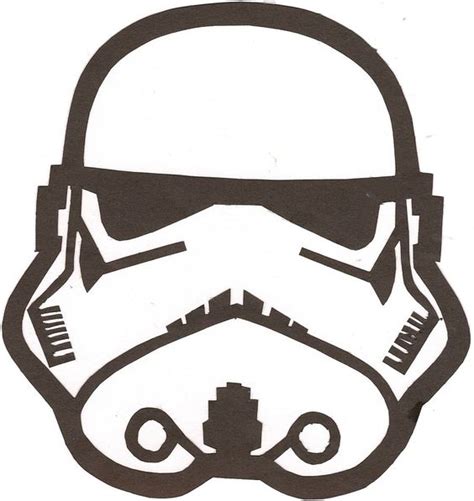 Stormtrooper Outline - ClipArt Best