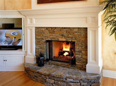 20 Beautiful Wood Burning Fireplace Designs