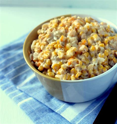 Easy Cream Cheese Corn Casserole (No Sour Cream) - Side Dish