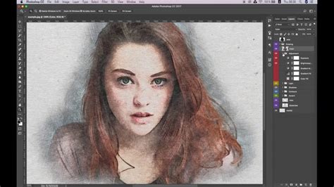 Color Pencil Sketch Effect Photoshop - Pencil Drawing In Photoshop Cc ...