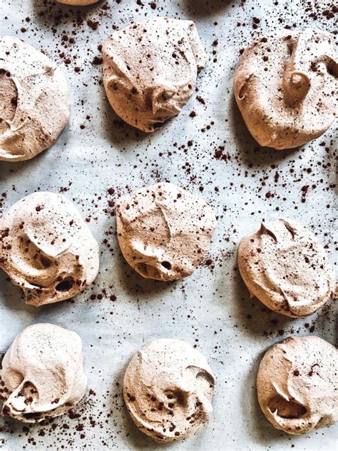 Easy Cocoa Meringues | Recipe | Desserts, Chocolate meringue, Easy ...