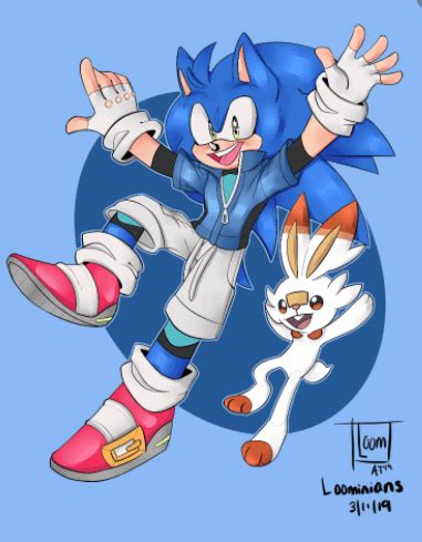 Sonic the Pokemon Trainer! (Loominians) : r/SonicTheHedgehog