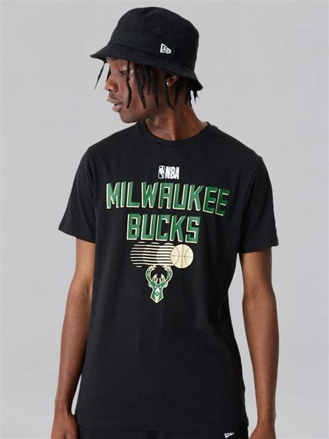 Buy Milwaukee Bucks NBA Team Graphic Black T-Shirt From Fancode Shop.