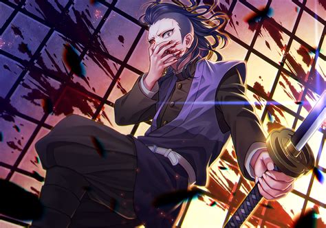 680x240 Genya Shinazugawa Kimetsu no Yaiba 680x240 Resolution Wallpaper, HD Anime 4K Wallpapers ...