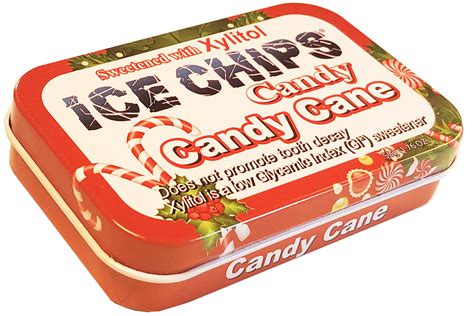 Ice Chips Candy - ICE CHIPS® Candy Cane Xylitol Candy