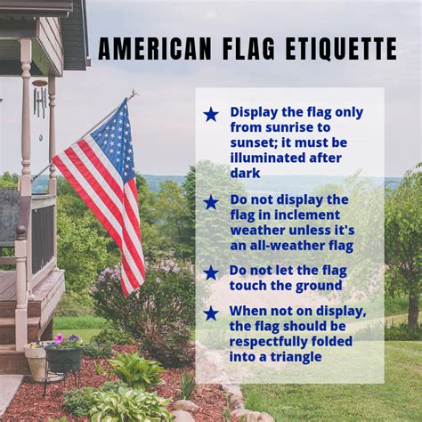 American Flag Etiquette - Happy Flag Day! - BrookHampton Realty
