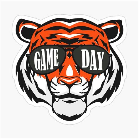 Cincinnati Bengals Game Day Sticker