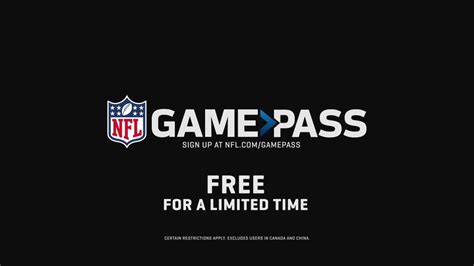 NFL Game Pass Now Being Offered for Free on NFL Digital Platforms