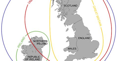 England vs Great Britain vs United Kingdom Explained – Brilliant Maps