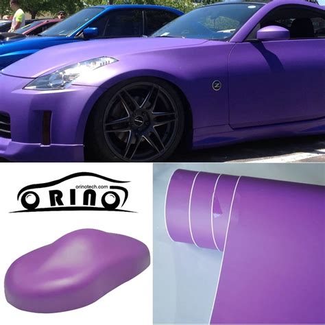 High Quality Matte Purple Car Wrap Vinyl Film Matte Vinyl Wrap With Air ...