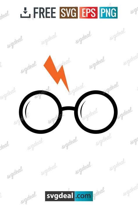 Harry Potter Glasses Svg - Free SVG Files