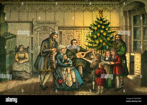 Reformer martin luther family hi-res stock photography and images - Alamy